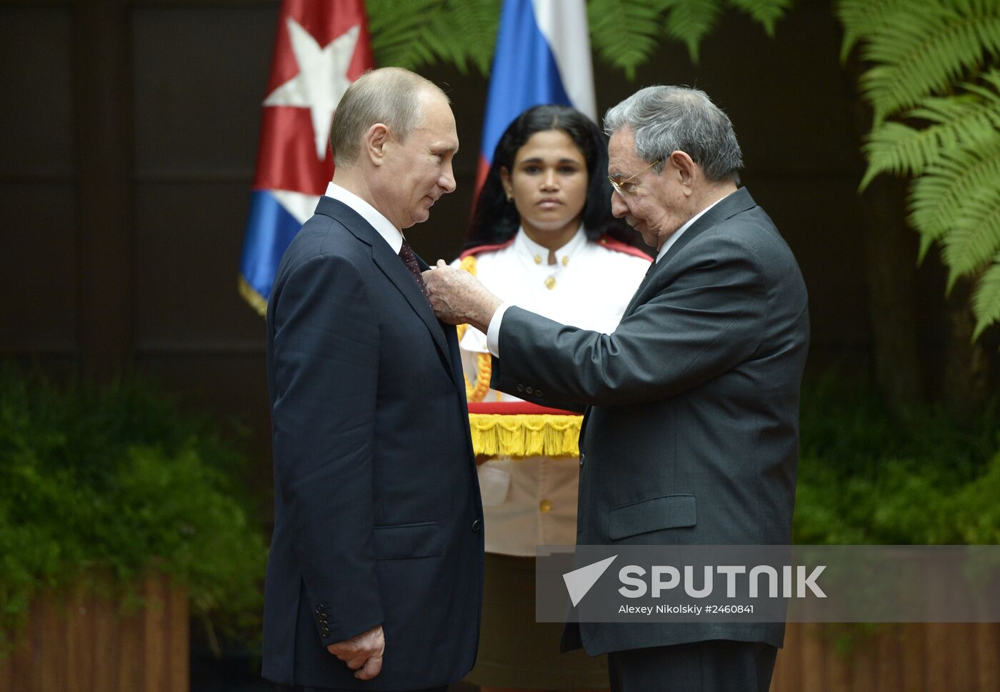 Vladimir Putin's official visit to Cuba