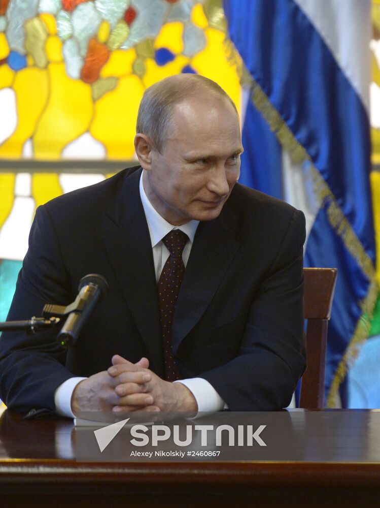Vladimir Putin's official visit to Cuba