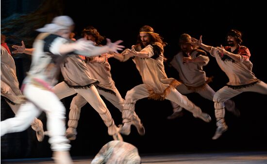 Concert devoted to 80th birthday of ballerina and choreographer Natalya Kasatkina in Moscow