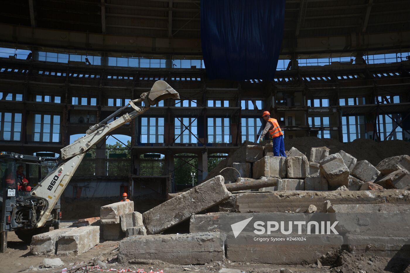 Reconstruction of Grand Sports Arena Luzhniki