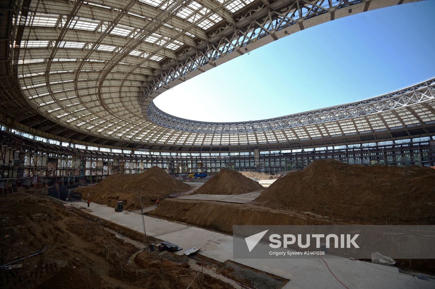 Reconstruction of Grand Sports Arena Luzhniki