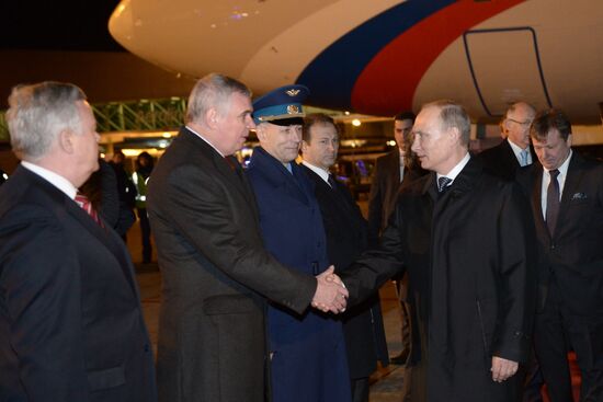 Vladimir Putin visits Argentina