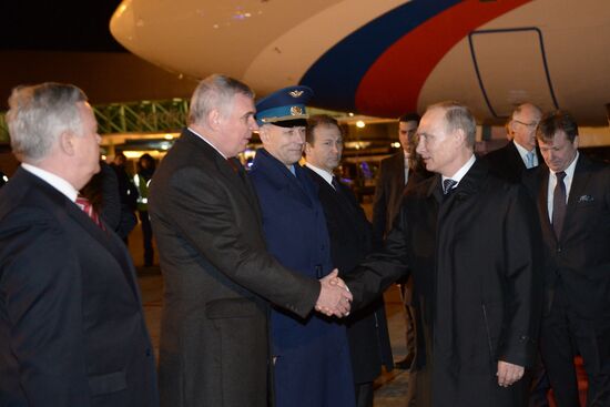 Vladimir Putin visits Argentina