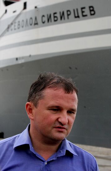 The Vsevolod Sibirtsev floating fish-processing factory