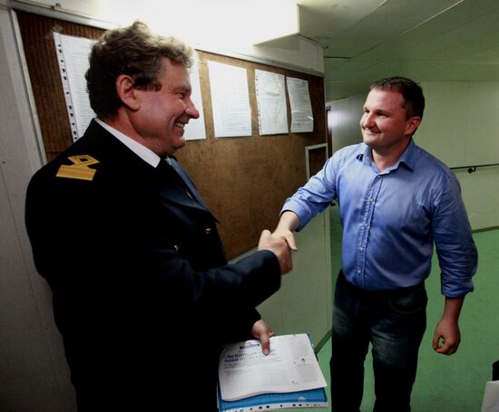 The Vsevolod Sibirtsev floating fish-processing factory