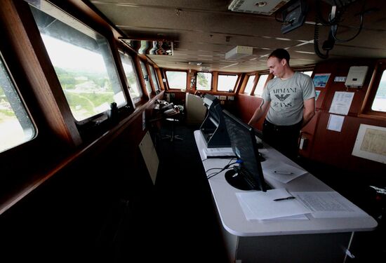 The Vsevolod Sibirtsev floating fish-processing factory