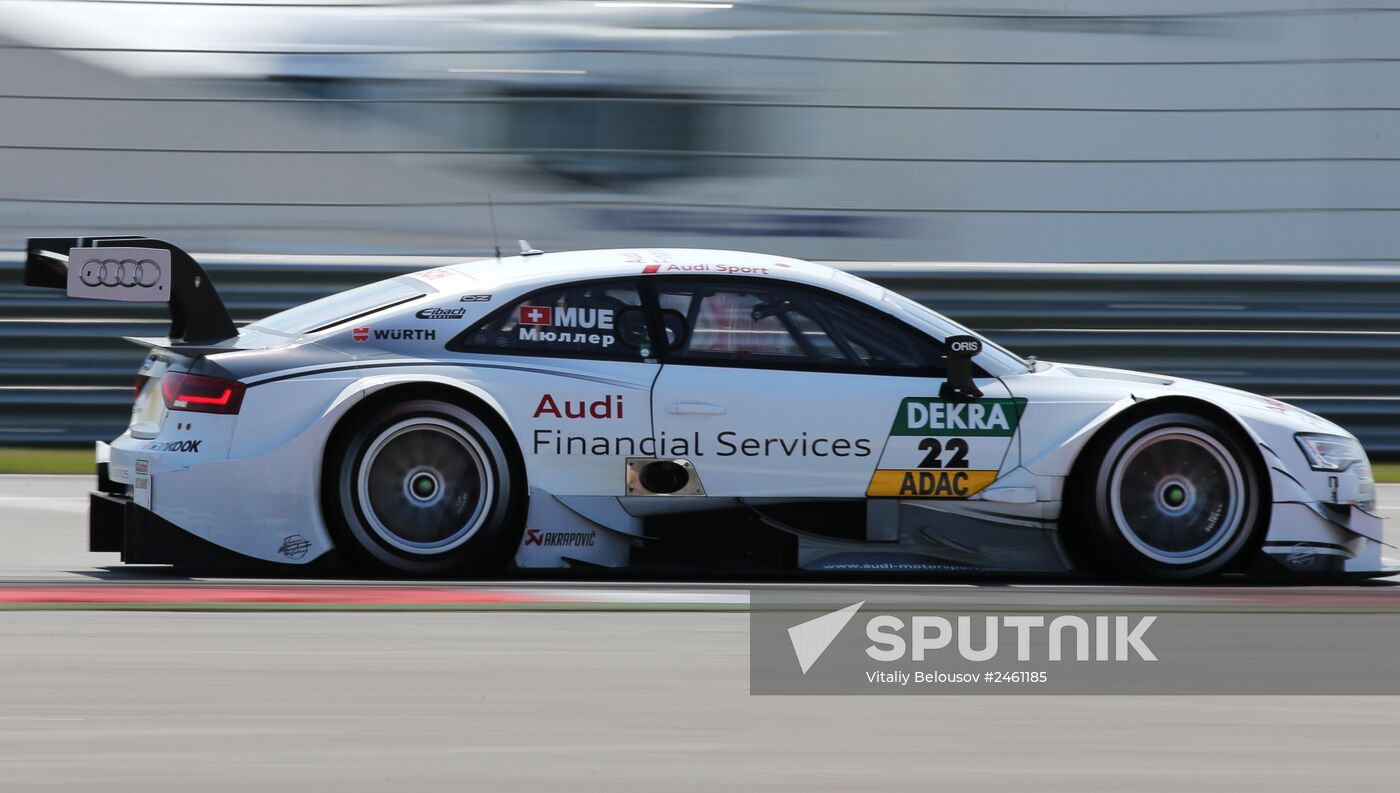 Motorsport. DTM. Stage 5. Day 2