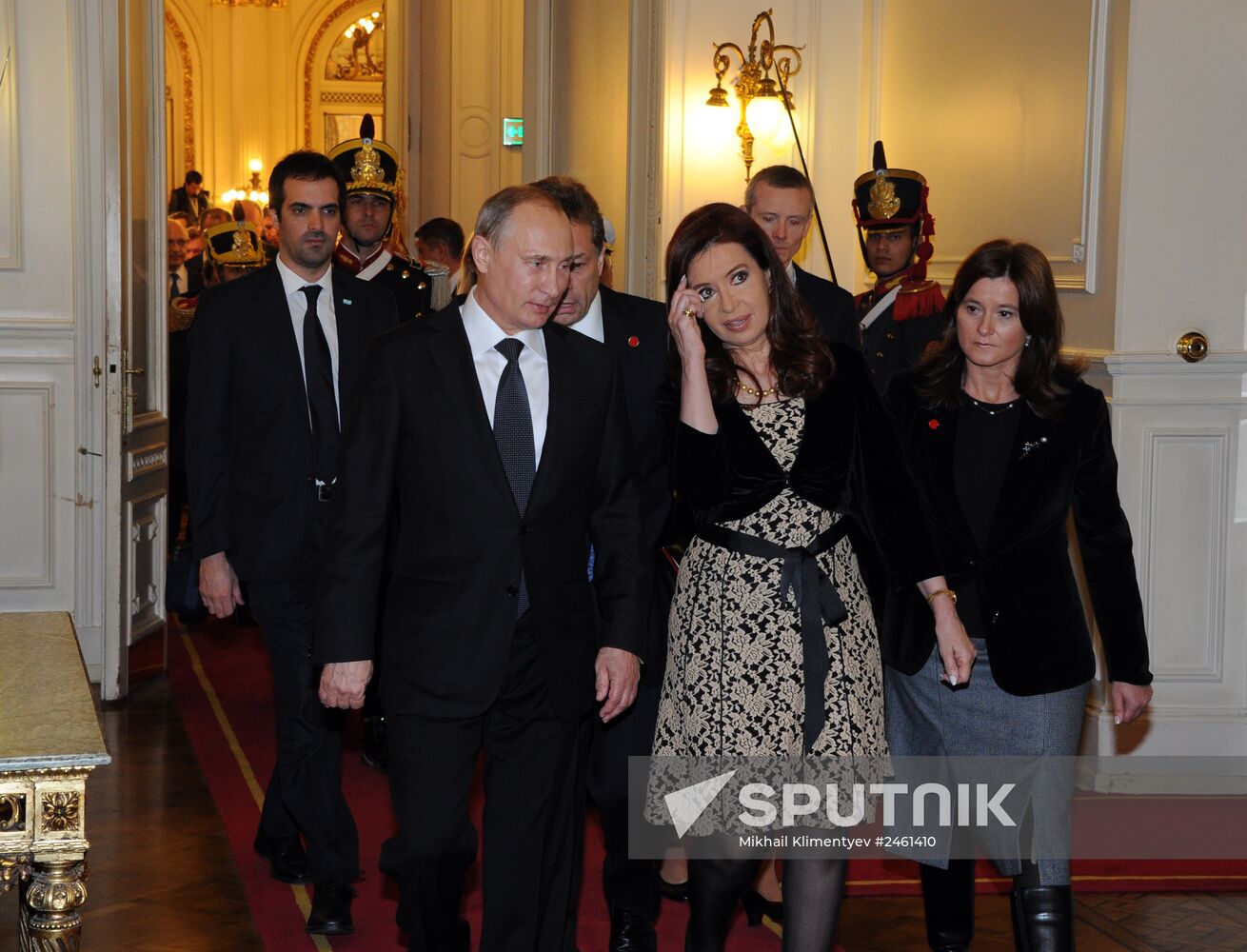 President Putin visits Argentina