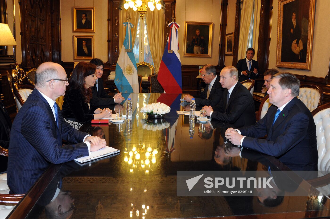 President Putin visits Argentina