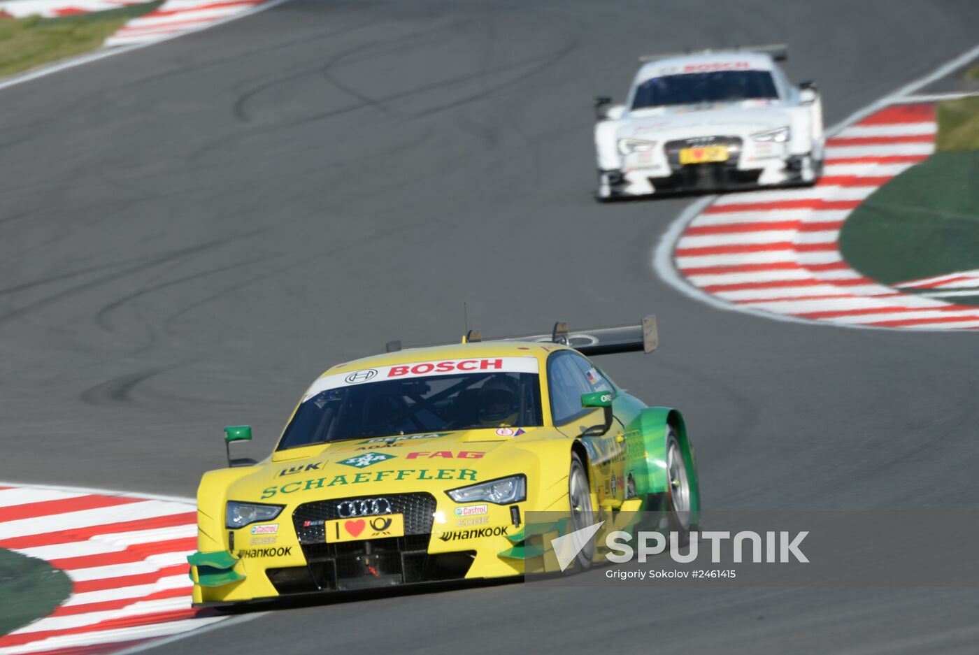 Motorsport. DTM. Stage 5. Day 2