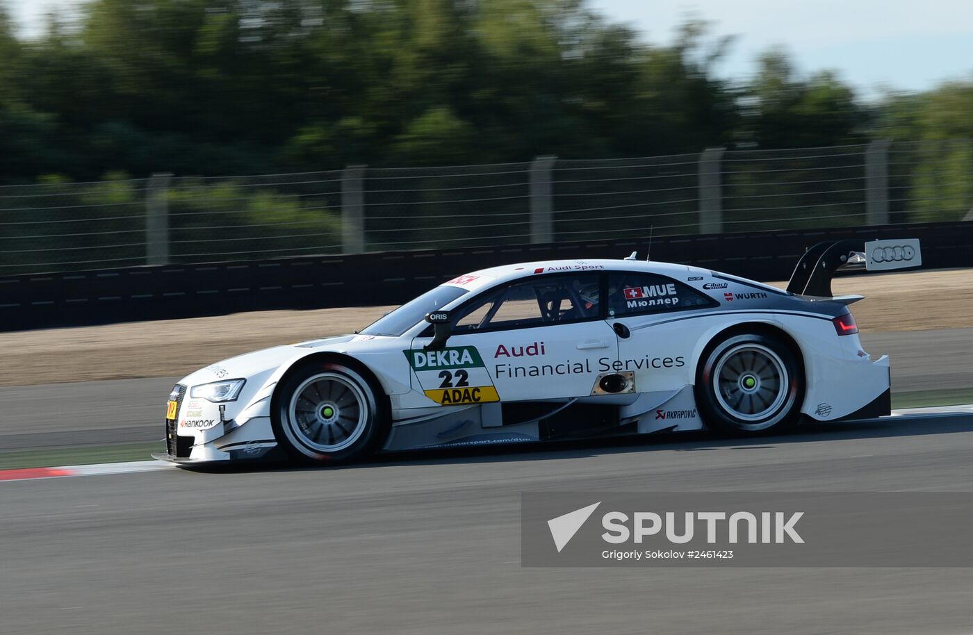 Motorsport. DTM. Stage 5. Day 2