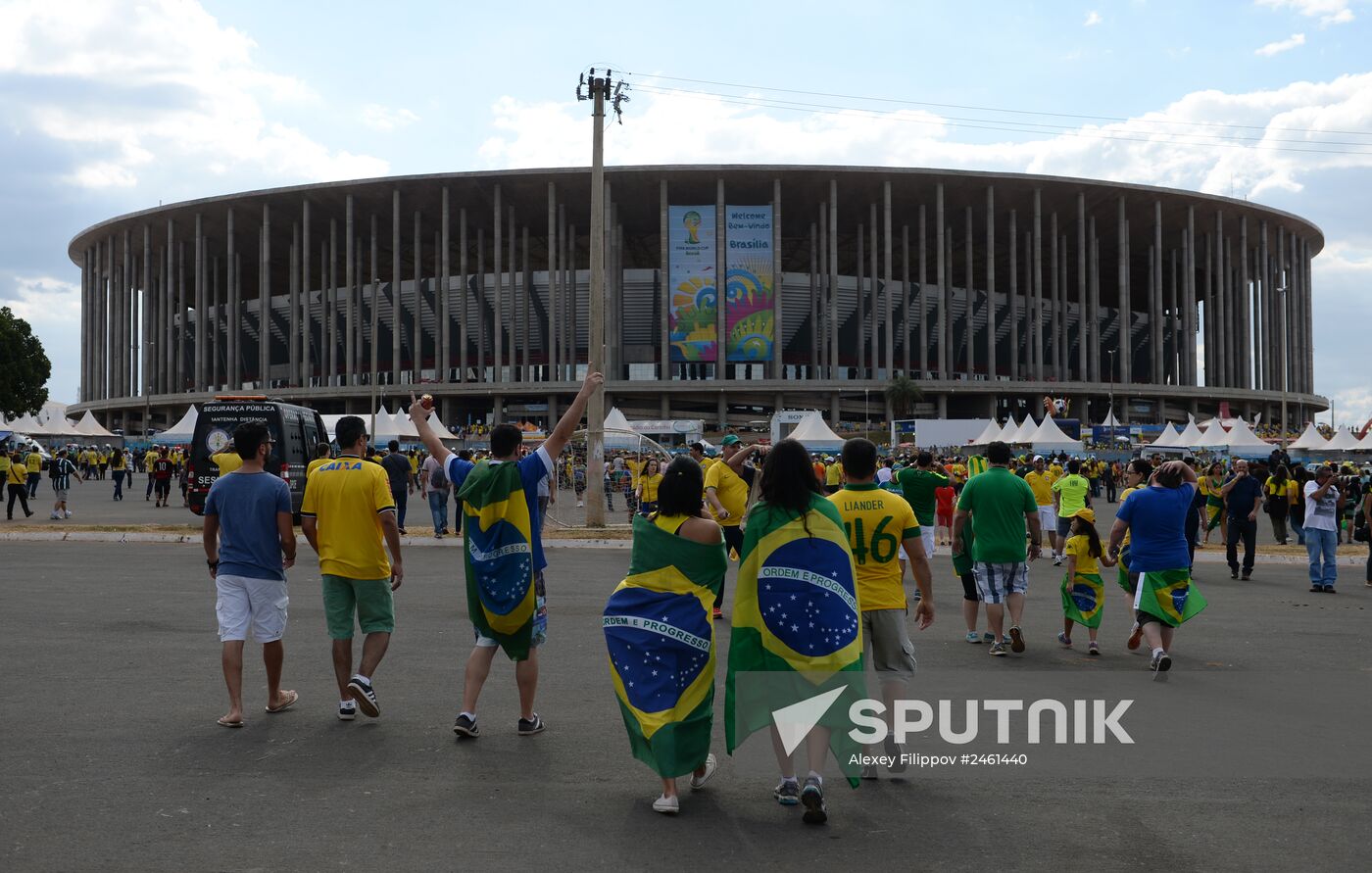 2014 FIFA World Cup third place play-off. Brazil vs. Netherlands