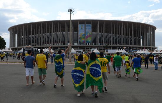 2014 FIFA World Cup third place play-off. Brazil vs. Netherlands