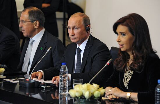 Vladimir Putin visits Argentine Republic