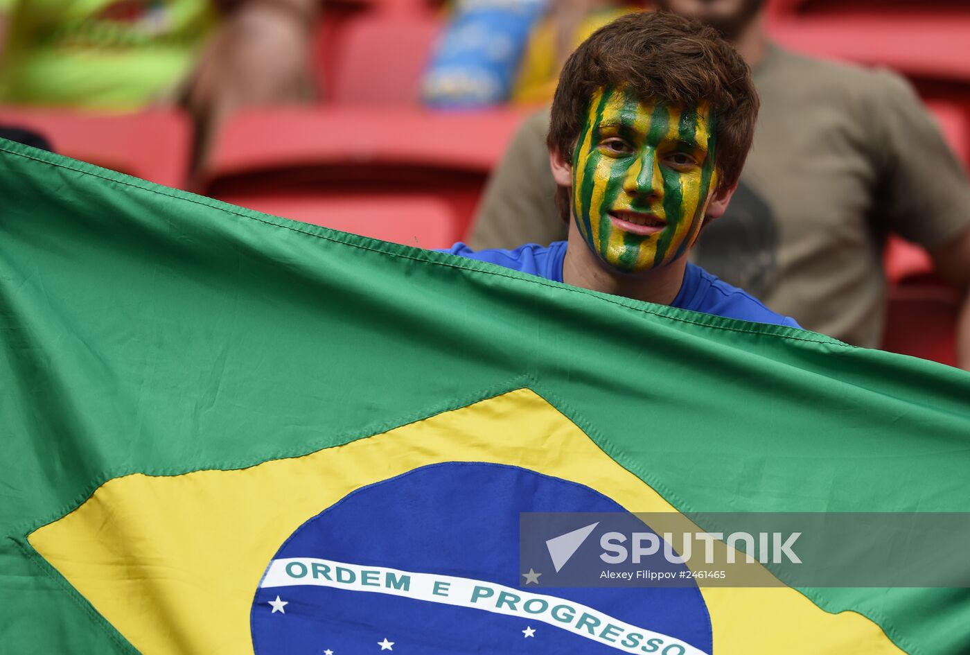 2014 FIFA World Cup third place play-off. Brazil vs. Netherlands