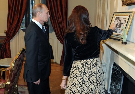 Vladimir Putin visits Argentine Republic