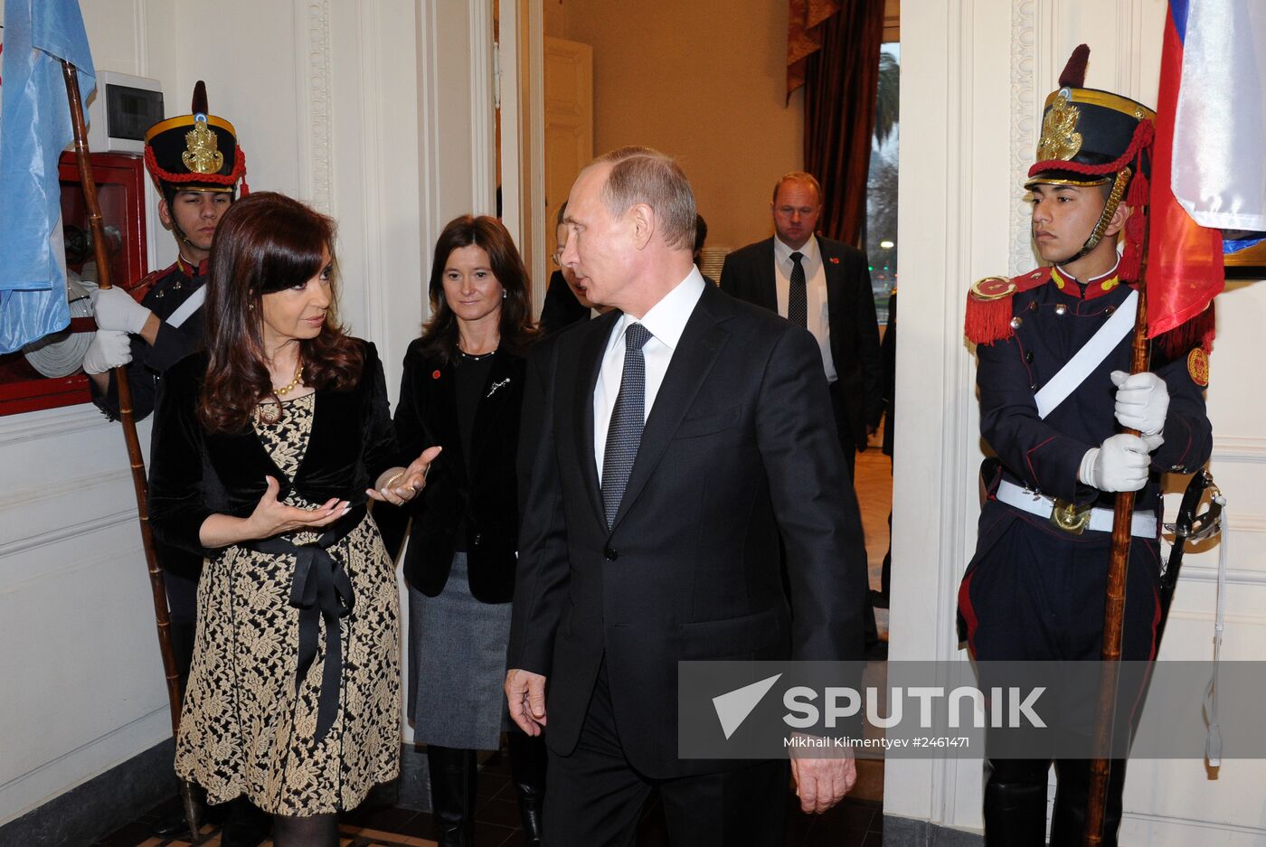 Vladimir Putin visits Argentine Republic