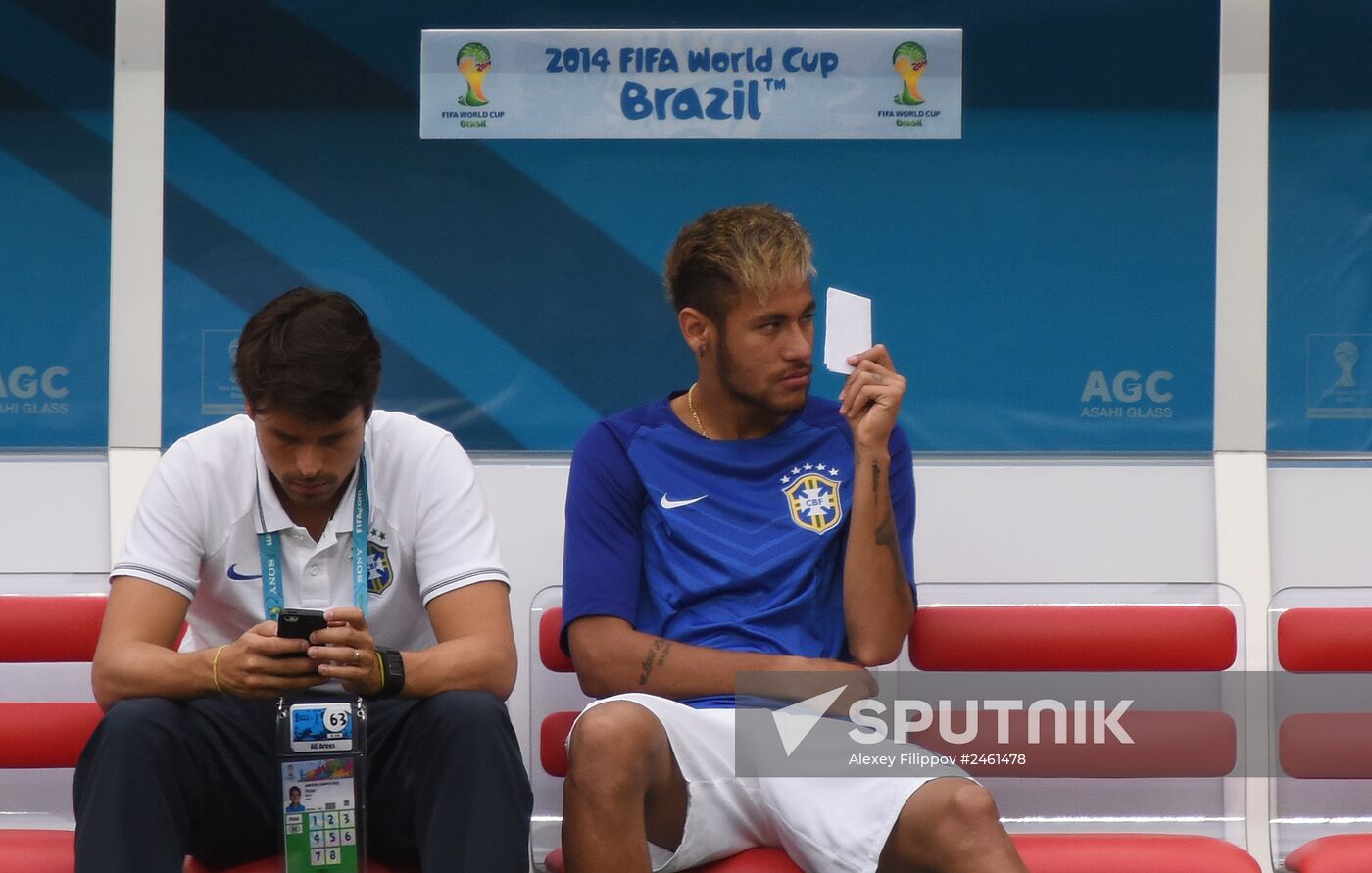 2014 FIFA World Cup third place play-off. Brazil vs. Netherlands
