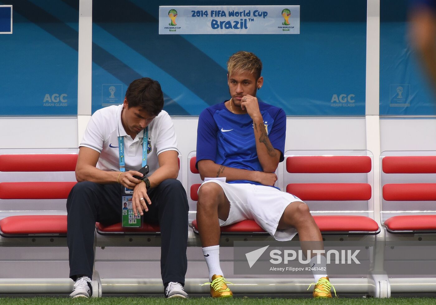 2014 FIFA World Cup third place play-off. Brazil vs. Netherlands