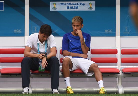 2014 FIFA World Cup third place play-off. Brazil vs. Netherlands