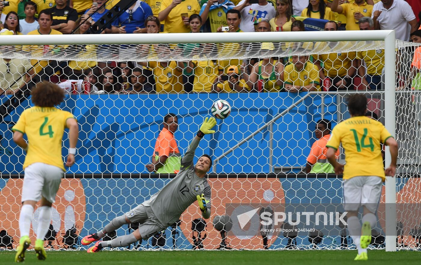 2014 FIFA World Cup third place play-off. Brazil vs. Netherlands