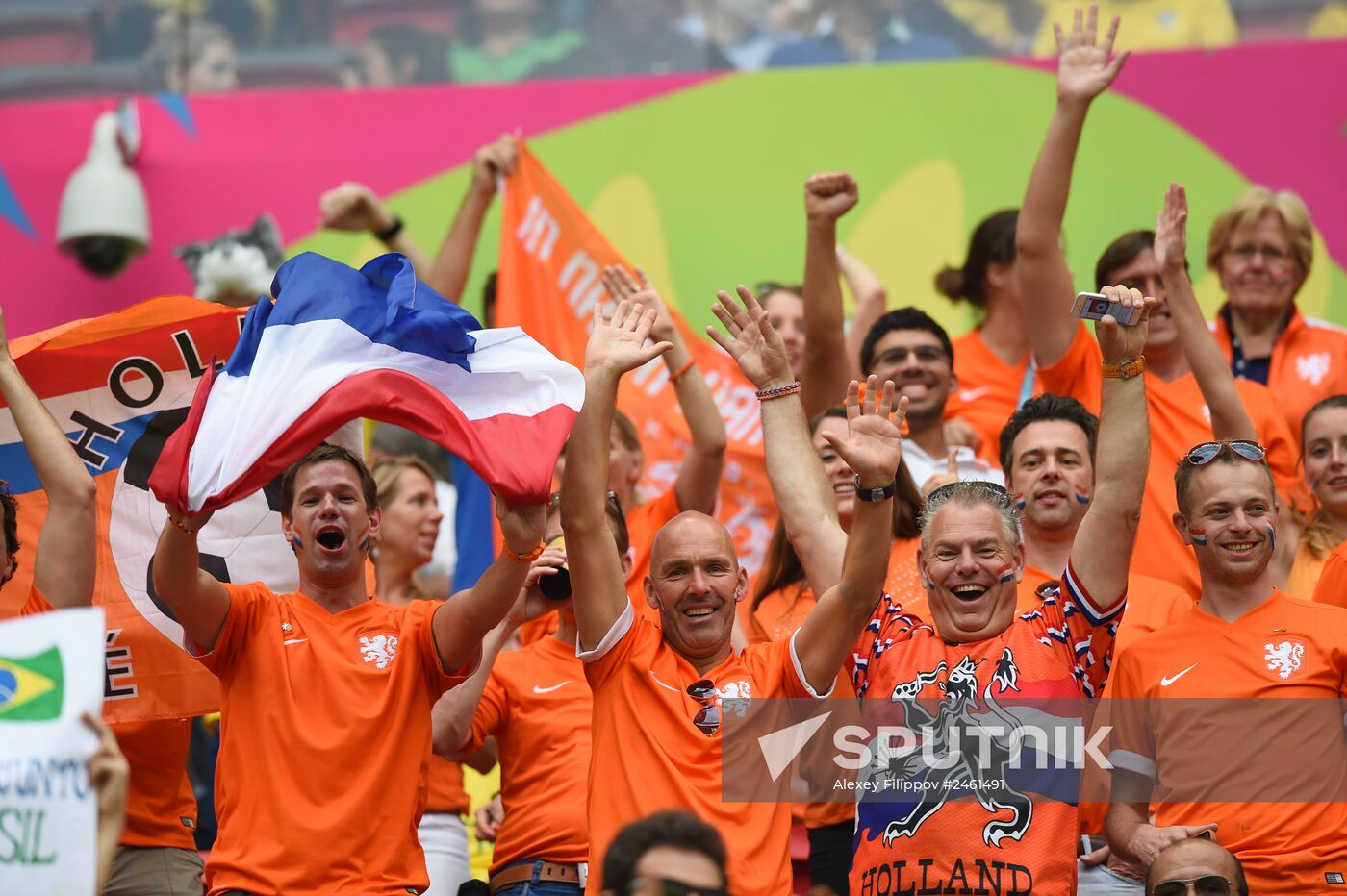 2014 FIFA World Cup third place play-off. Brazil vs. Netherlands