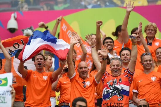 2014 FIFA World Cup third place play-off. Brazil vs. Netherlands