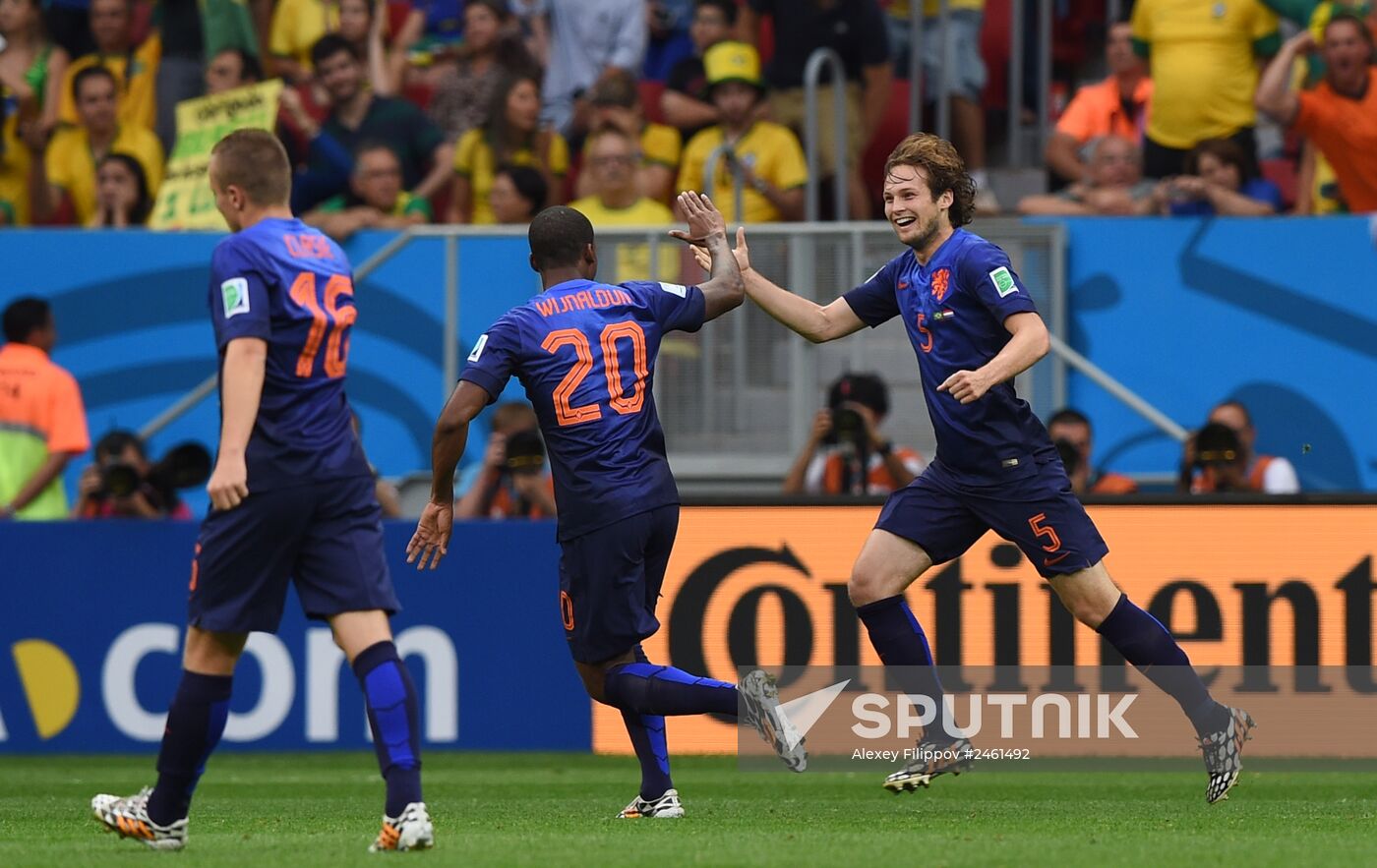 FIFA World Cup 2014. Third place match. Brazil vs. Netherlands