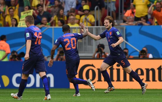 FIFA World Cup 2014. Third place match. Brazil vs. Netherlands