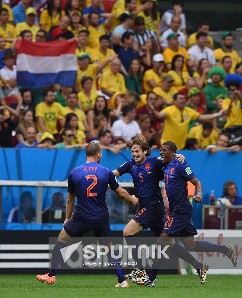 FIFA World Cup 2014. Third place match. Brazil vs. Netherlands