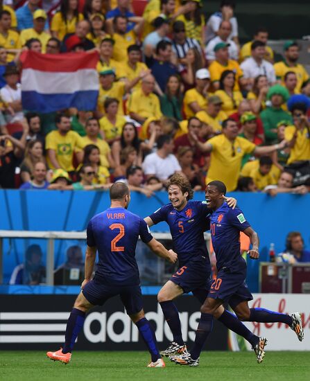 FIFA World Cup 2014. Third place match. Brazil vs. Netherlands