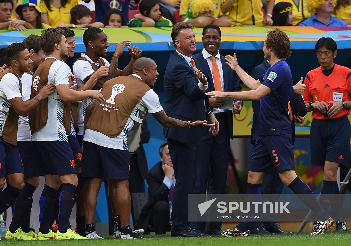 FIFA World Cup 2014. Third place match. Brazil vs. Netherlands