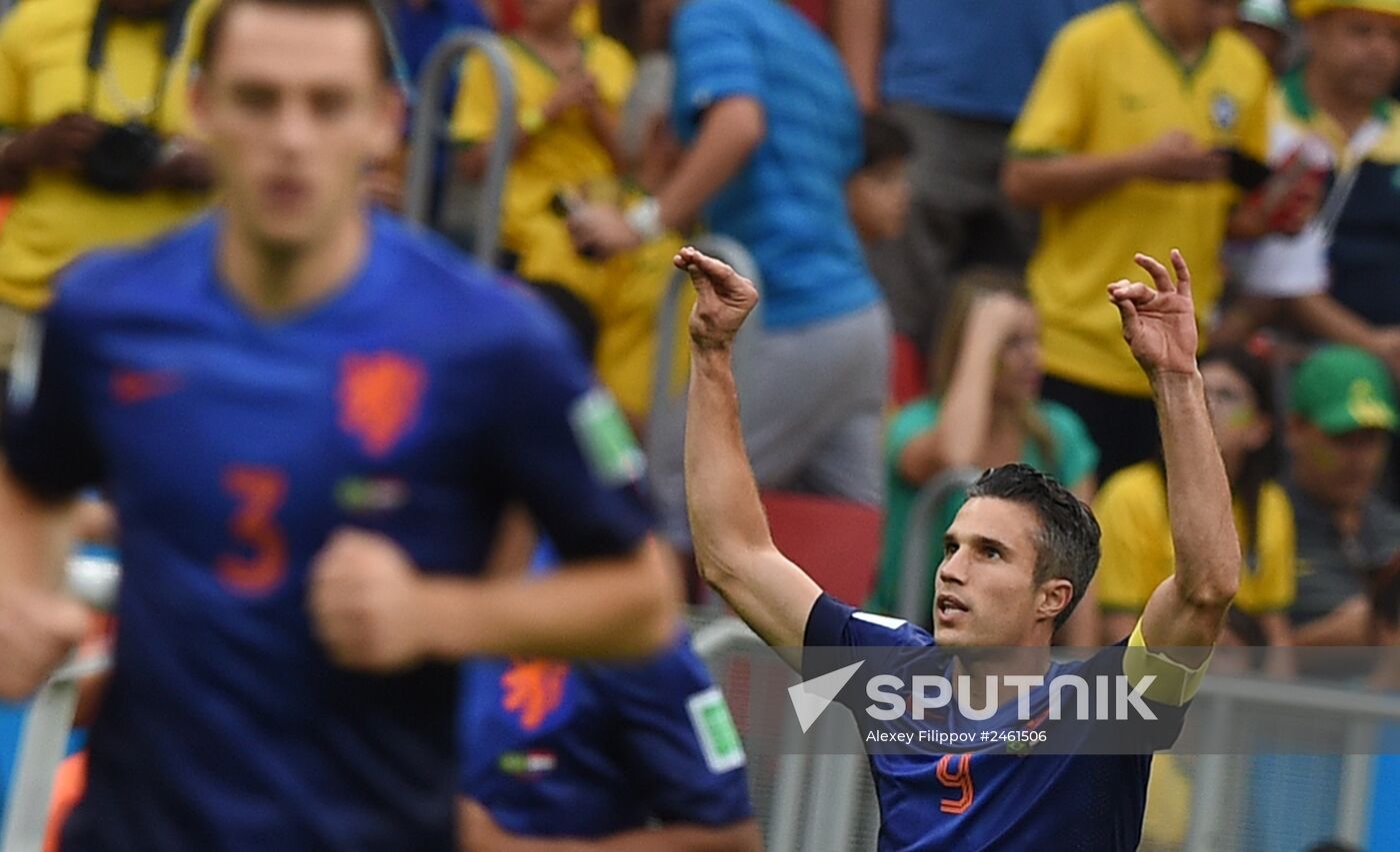 FIFA World Cup 2014. Third place match. Brazil vs. Netherlands