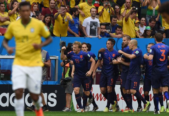 FIFA World Cup 2014. Third place match. Brazil vs. Netherlands