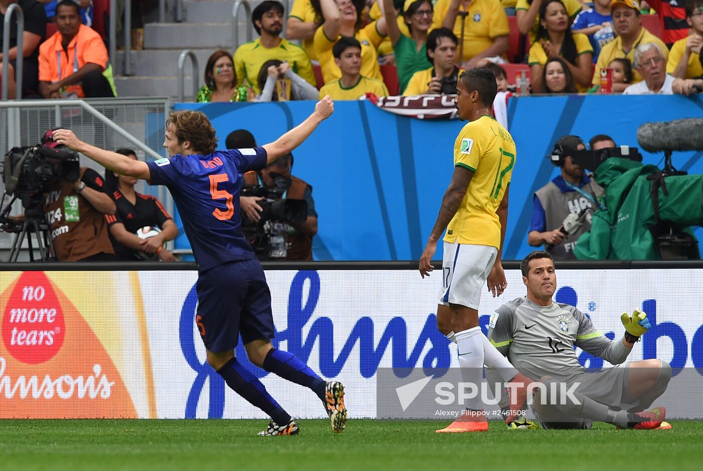 FIFA World Cup 2014. Third place match. Brazil vs. Netherlands
