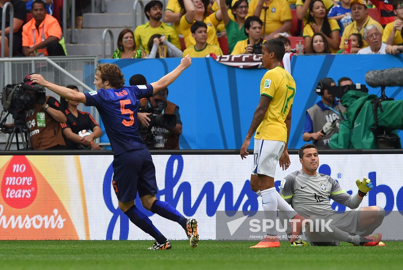 FIFA World Cup 2014. Third place match. Brazil vs. Netherlands