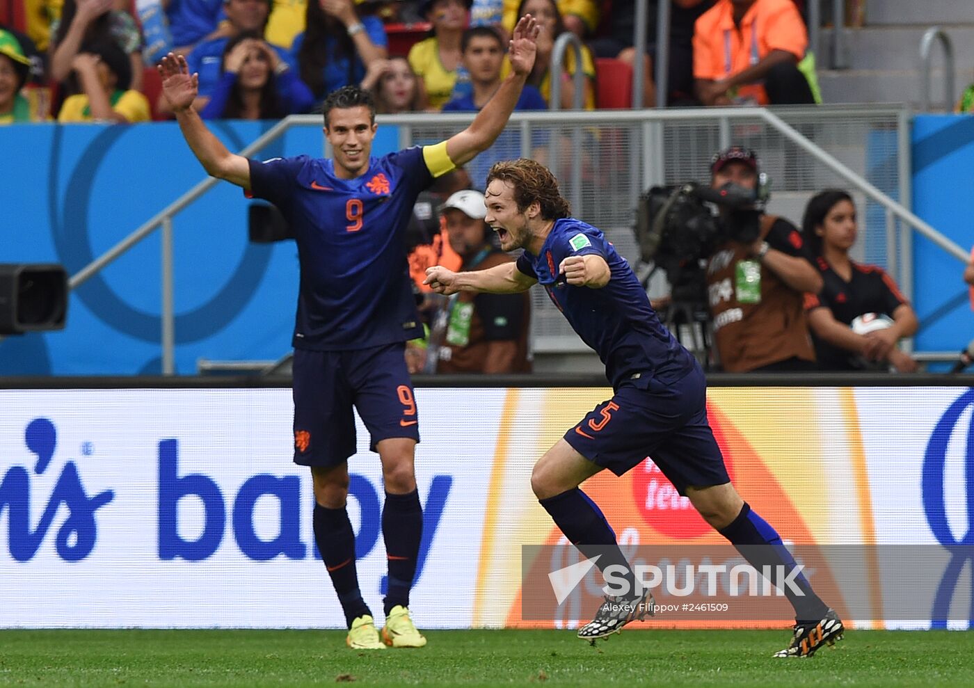 FIFA World Cup 2014. Third place match. Brazil vs. Netherlands