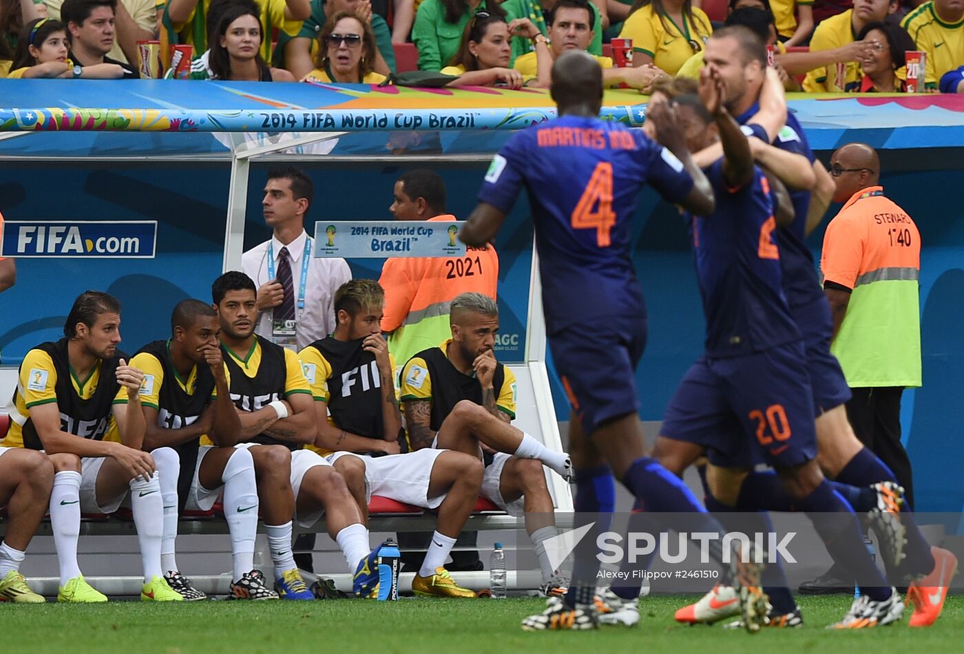 FIFA World Cup 2014. Third place match. Brazil vs. Netherlands