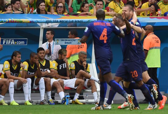 FIFA World Cup 2014. Third place match. Brazil vs. Netherlands