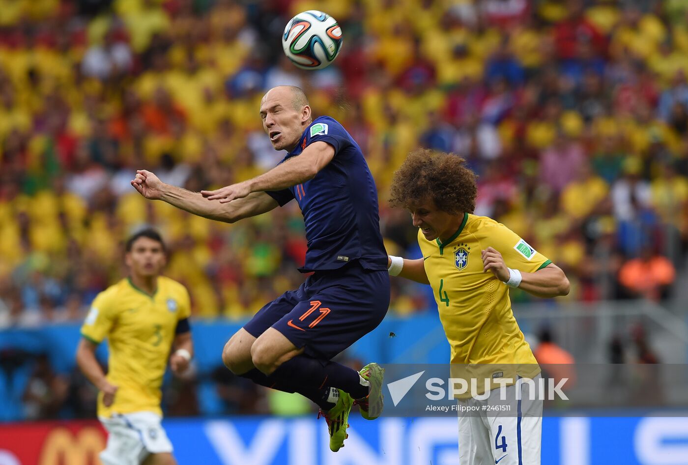 FIFA World Cup 2014. Third place match. Brazil vs. Netherlands