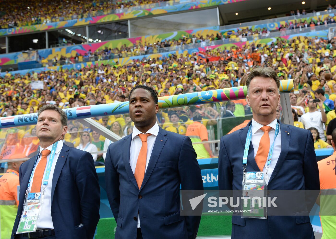 2014 FIFA World Cup third place play-off. Brazil vs. Netherlands