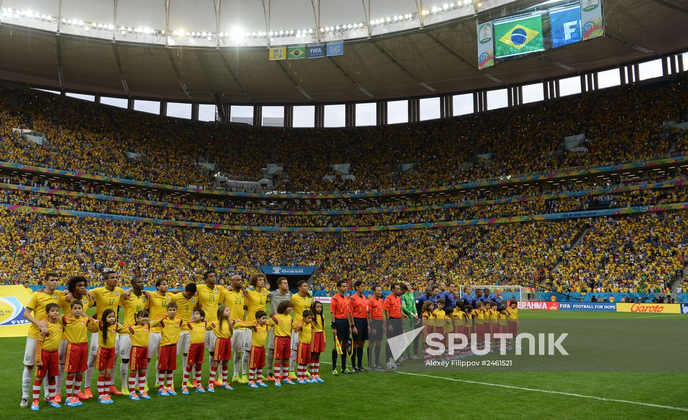 2014 FIFA World Cup third place play-off. Brazil vs. Netherlands