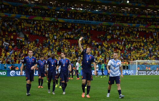2014 FIFA World Cup third place play-off. Brazil vs. Netherlands