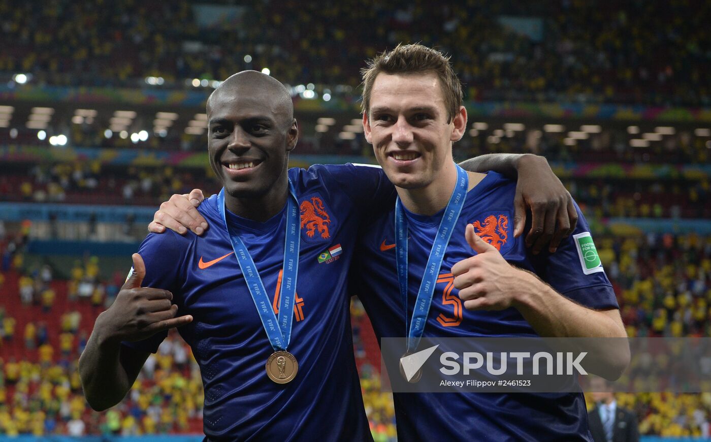 2014 FIFA World Cup third place play-off. Brazil vs. Netherlands