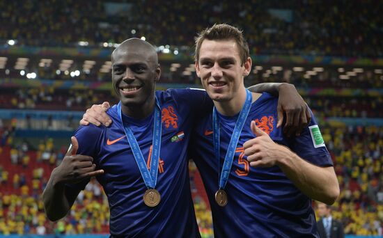 2014 FIFA World Cup third place play-off. Brazil vs. Netherlands