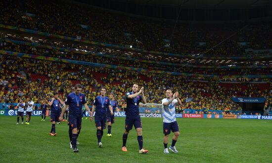 2014 FIFA World Cup third place play-off. Brazil vs. Netherlands