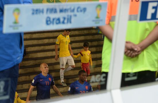 2014 FIFA World Cup third place play-off. Brazil vs. Netherlands