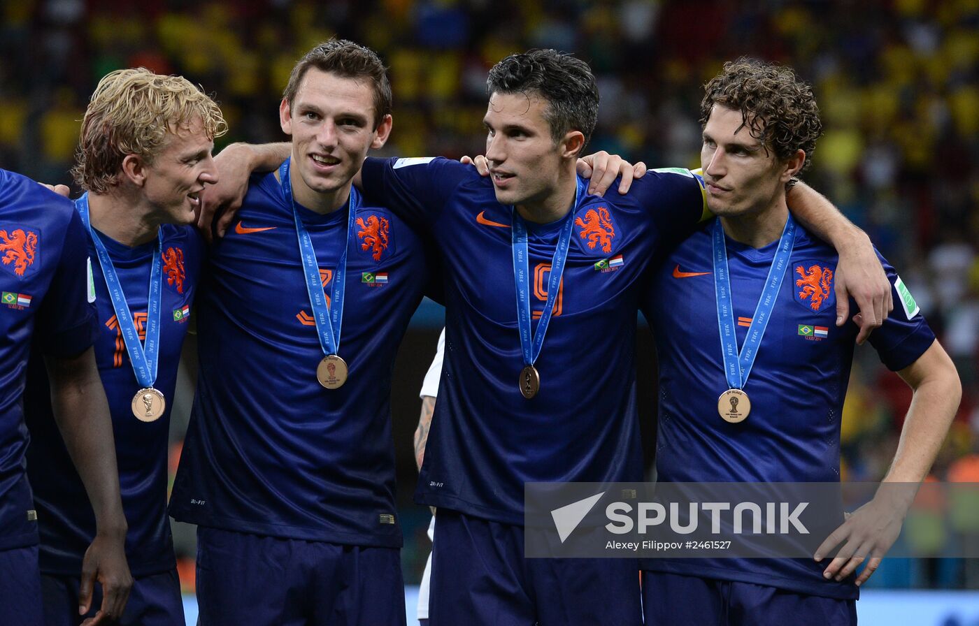 2014 FIFA World Cup third place play-off. Brazil vs. Netherlands