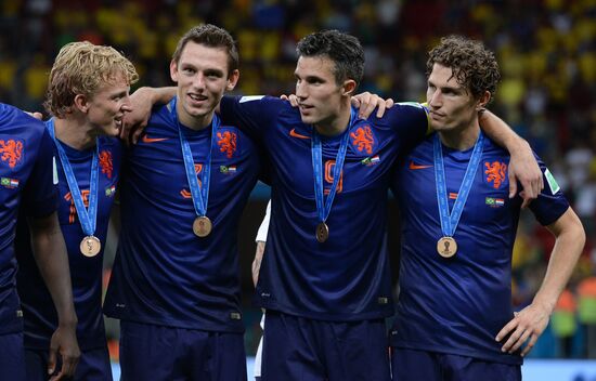 2014 FIFA World Cup third place play-off. Brazil vs. Netherlands