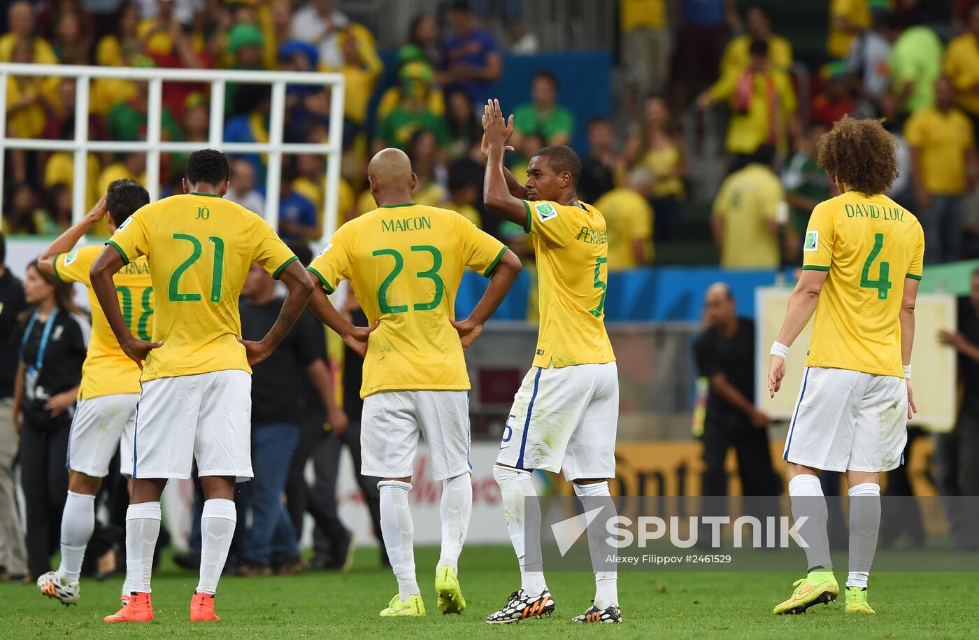 2014 FIFA World Cup third place play-off. Brazil vs. Netherlands